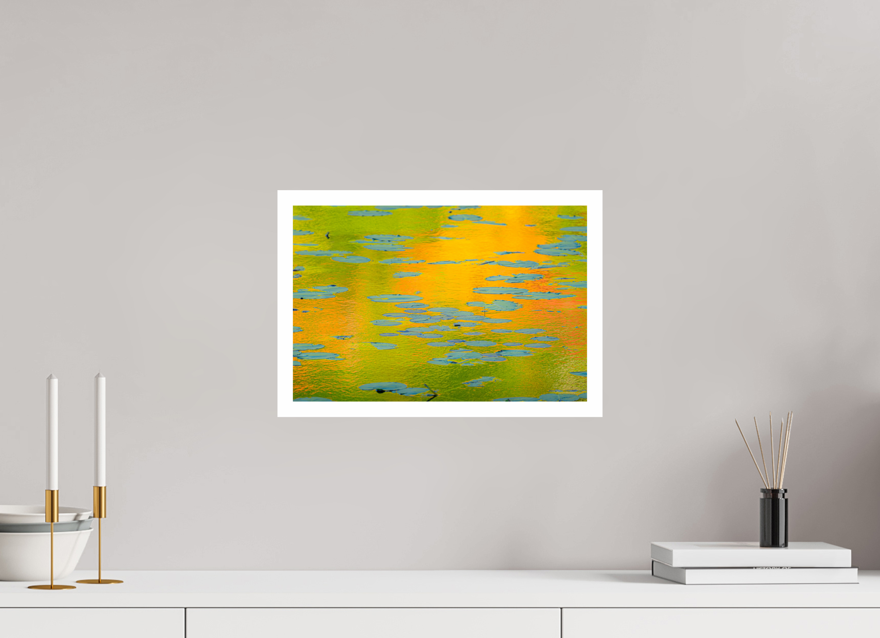 15 x 10″, HM METALLIC SUPERRES079BORDER metallic orange