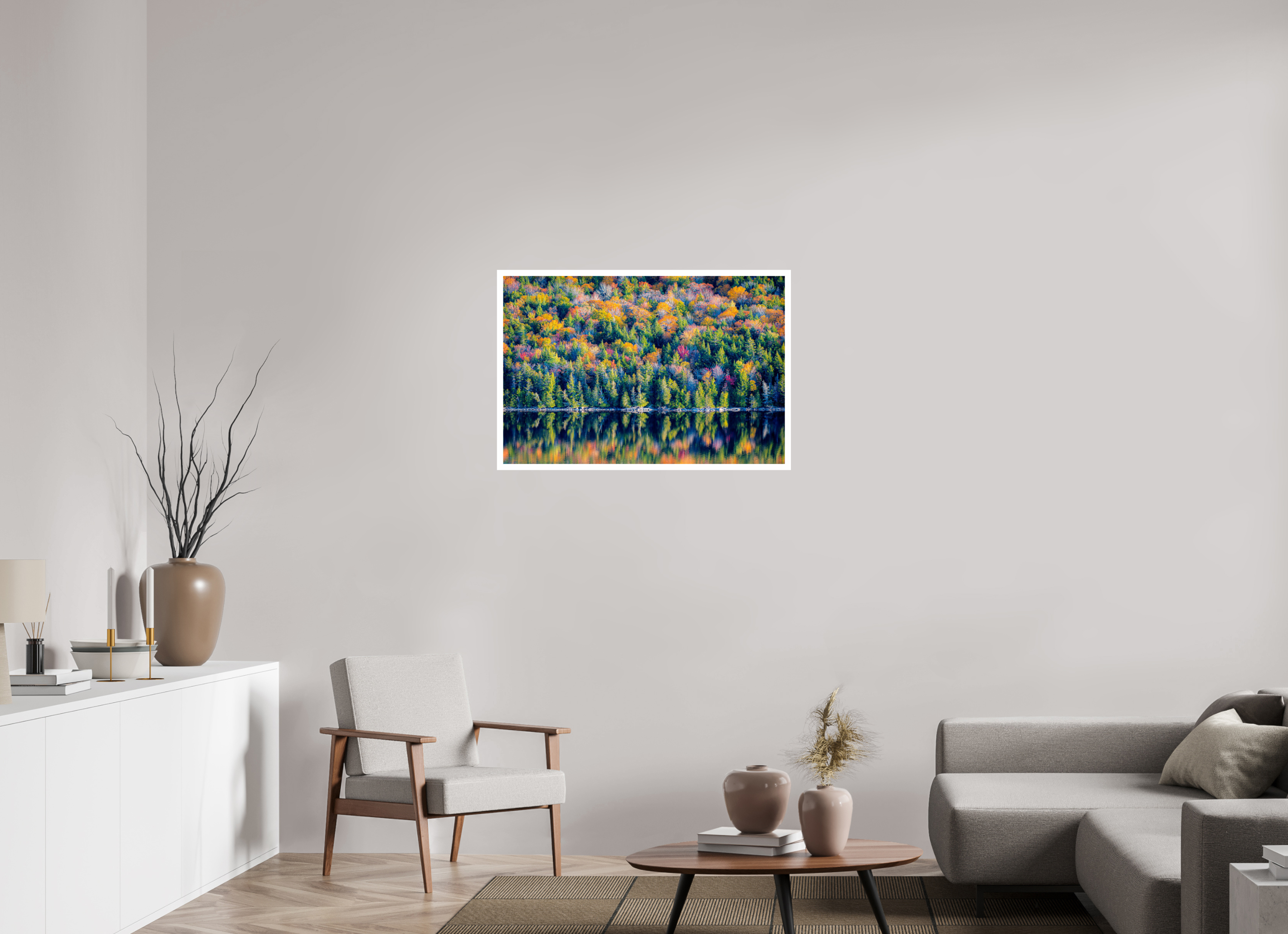 36 x 24″, canson baryta prestige II The Wild Light of October