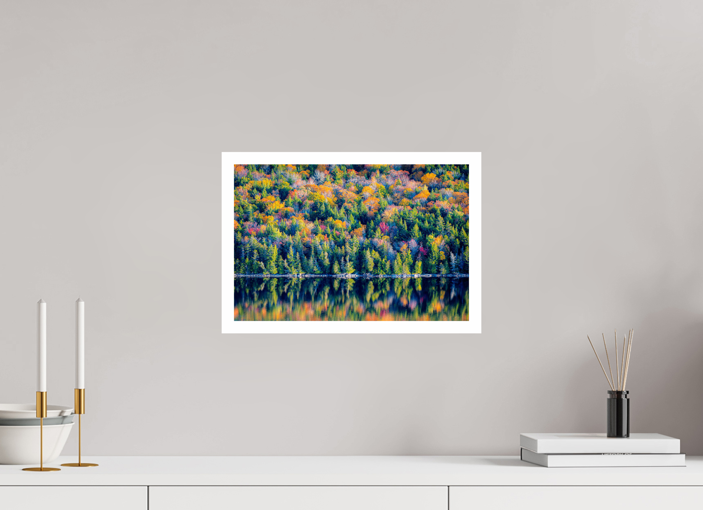 15 x 10″, canson baryta prestige II The Wild Light of October