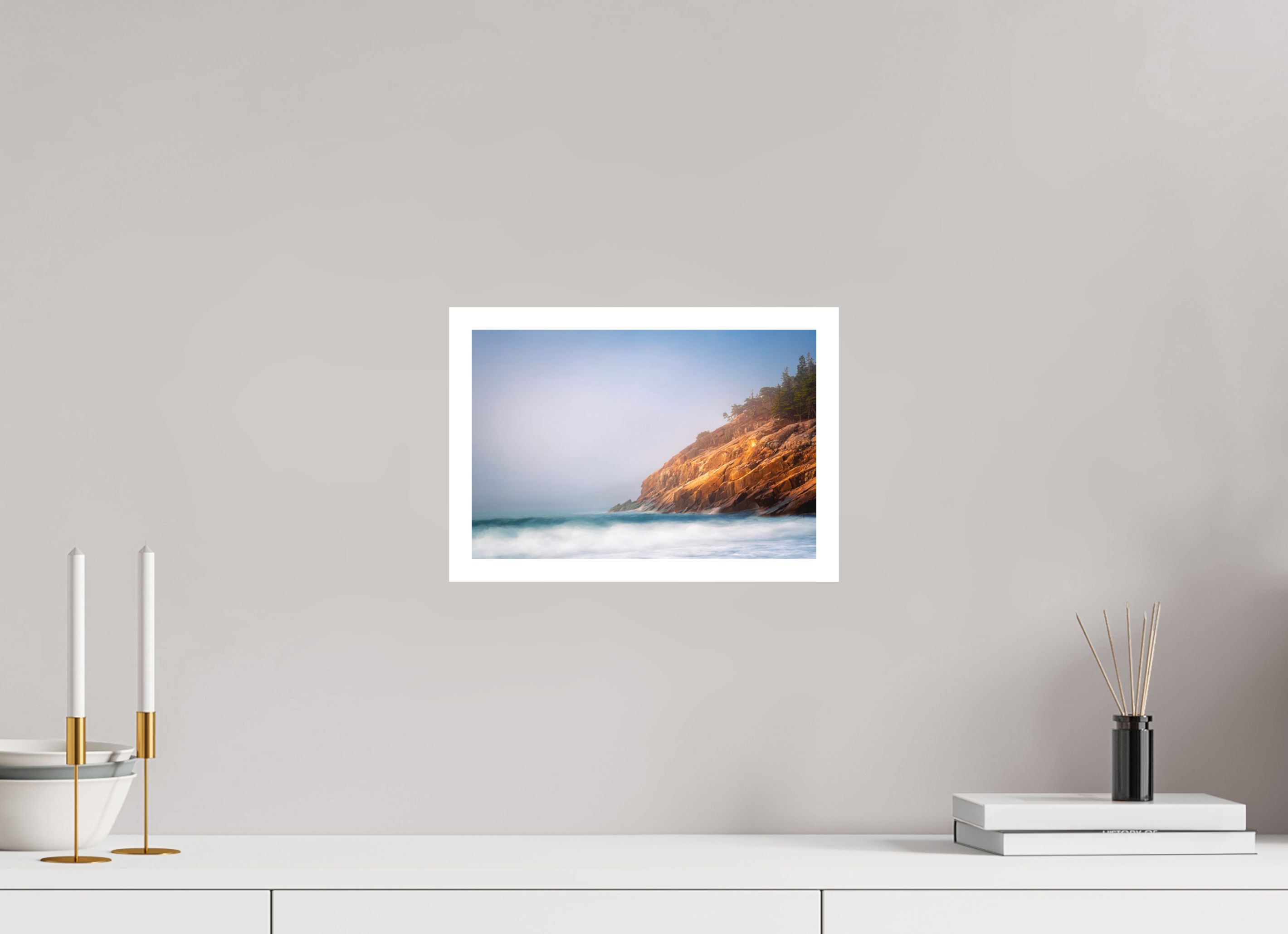 12 x 8″, germanetchsuperres resisting a fog