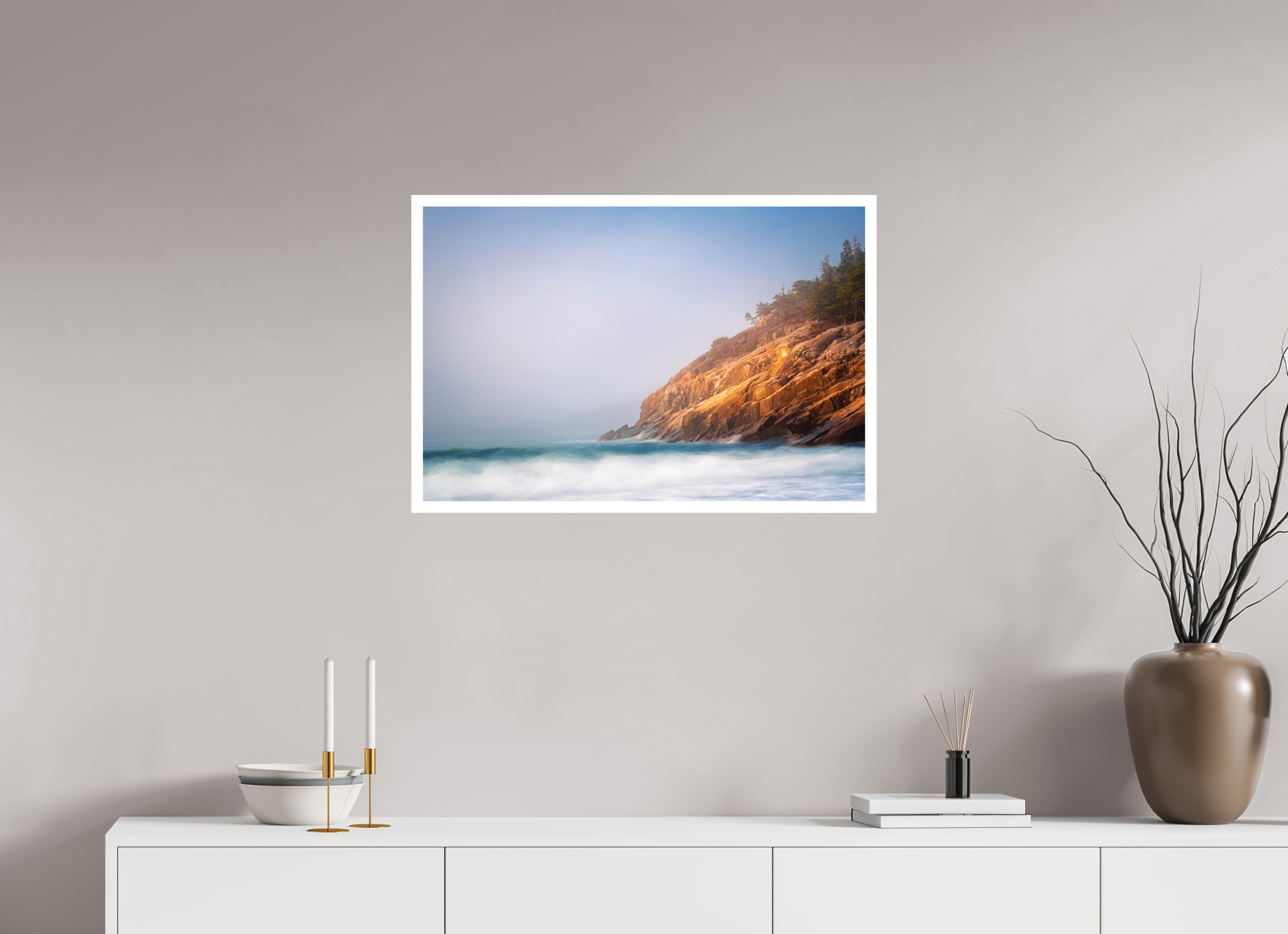 30 x 20″, germanetchsuperres resisting a fog