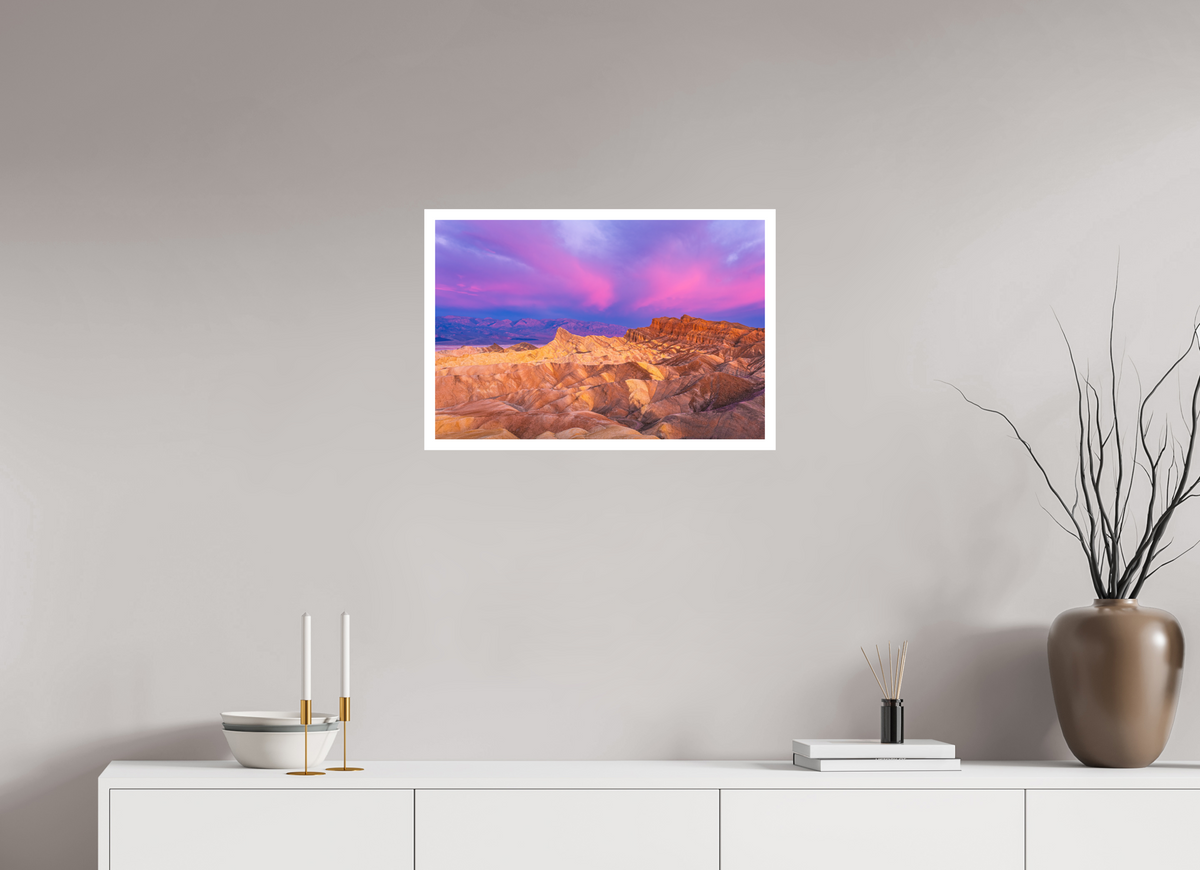 24 x 16″, germanetchsuperres Zabriske Dawn
