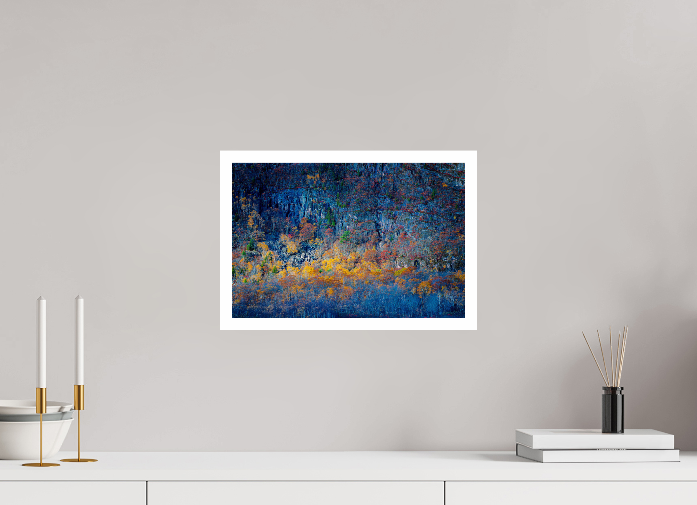 15 x 10″, Hahnemuehle Photo Rag Baryta After the Rain, the Mountain Burns