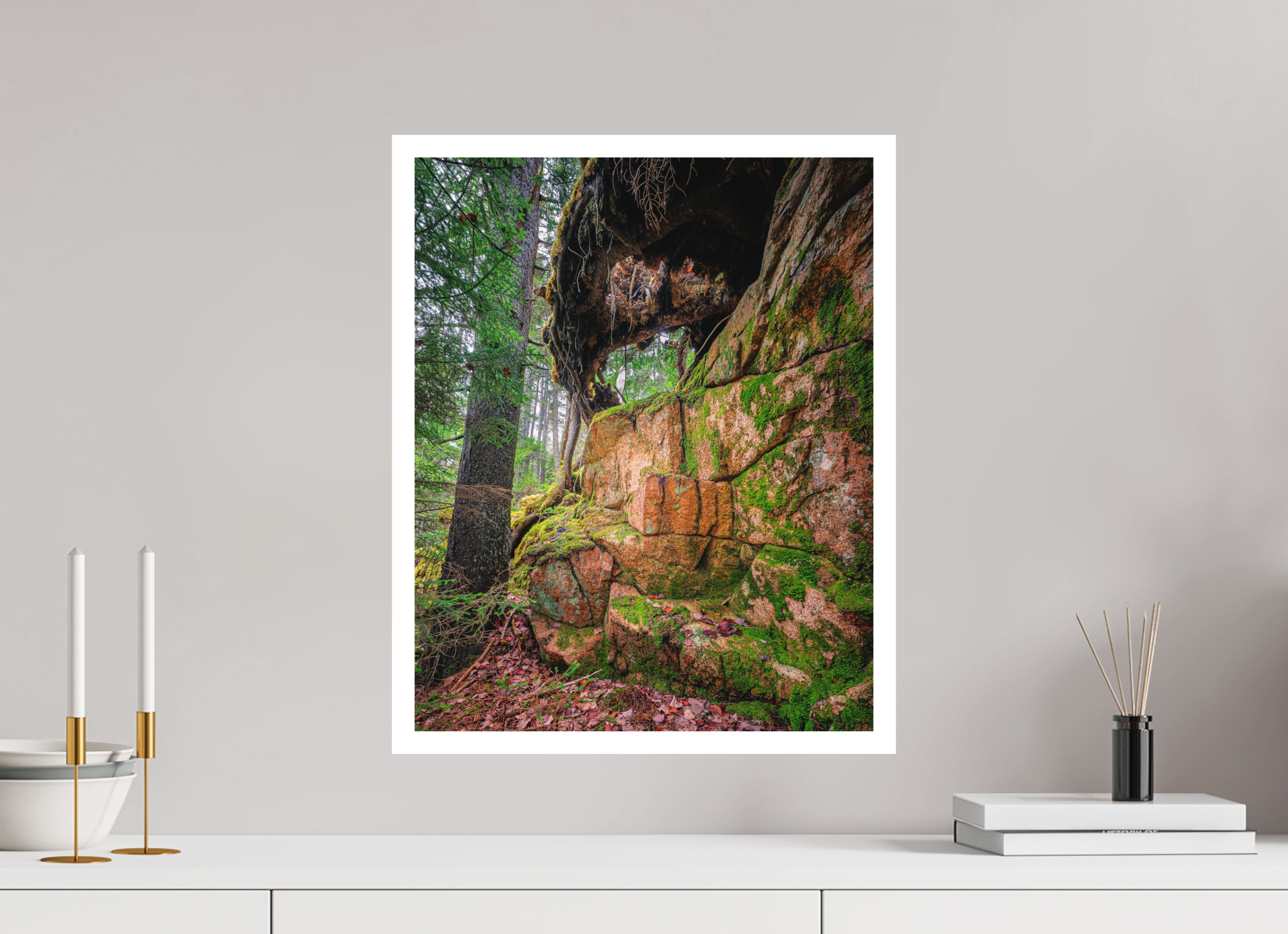 16 x 20″, germanetchsuperres granite blocks