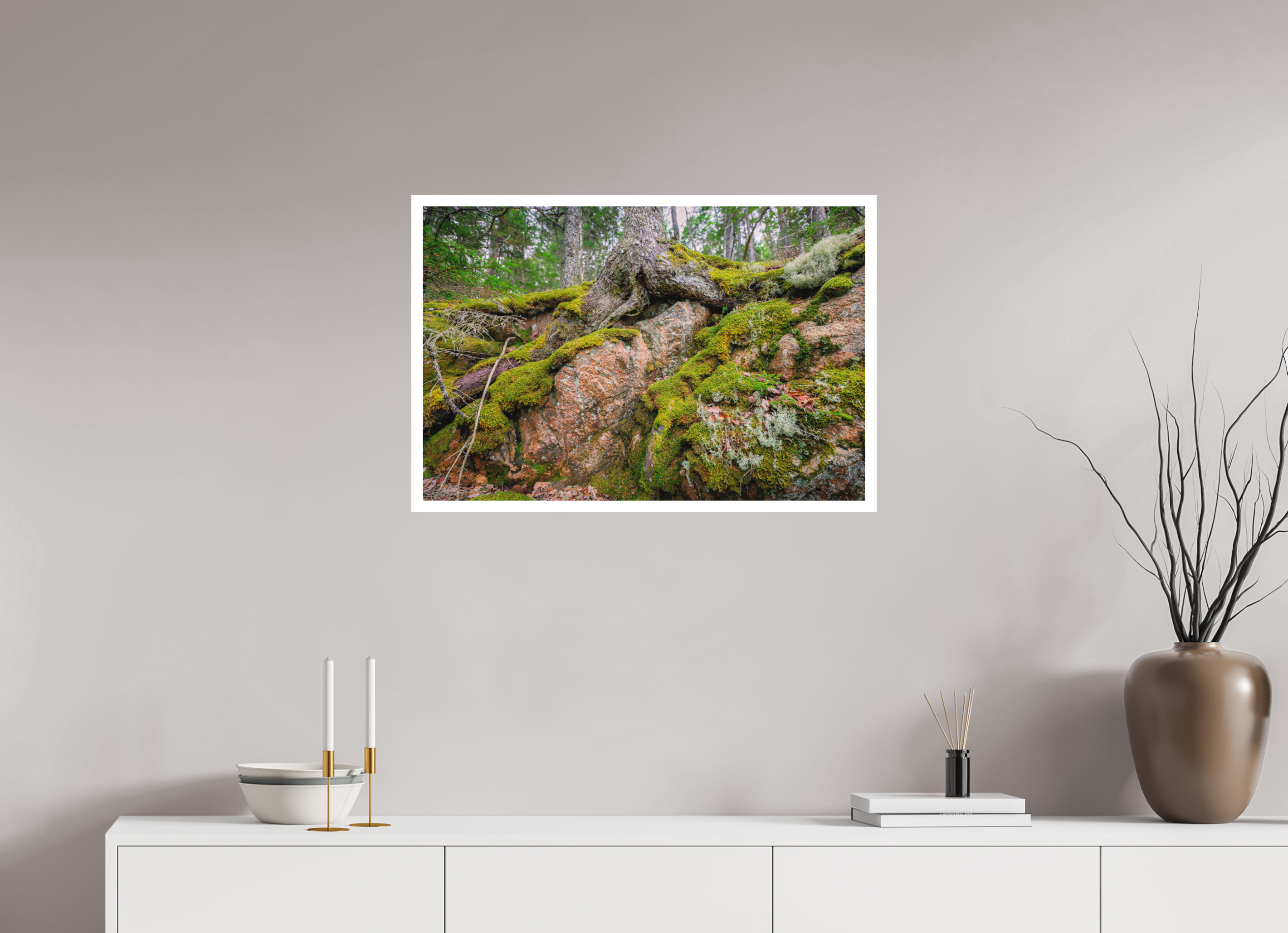 30 x 20″, Hahnemuehle German Etching standing guard