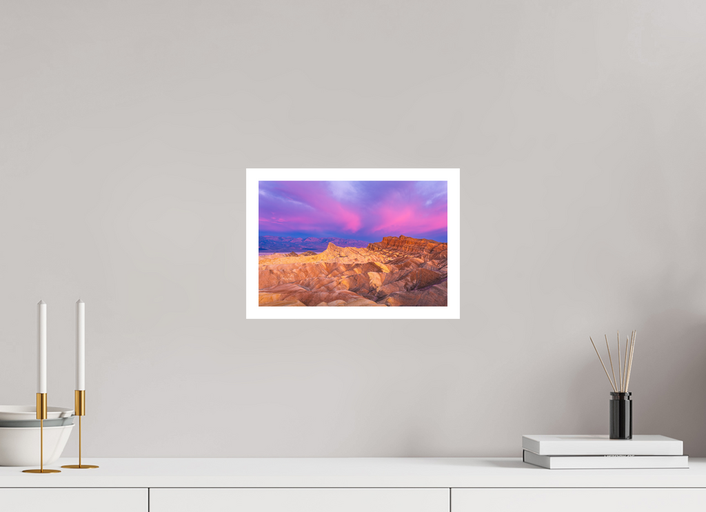 12 x 8″, germanetchsuperres Zabriske Dawn